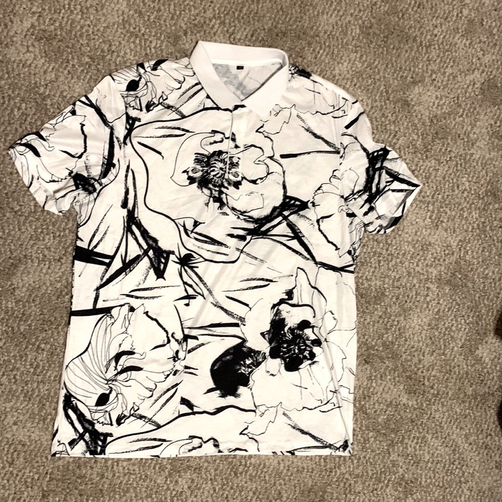 Collar short sleeve shirt